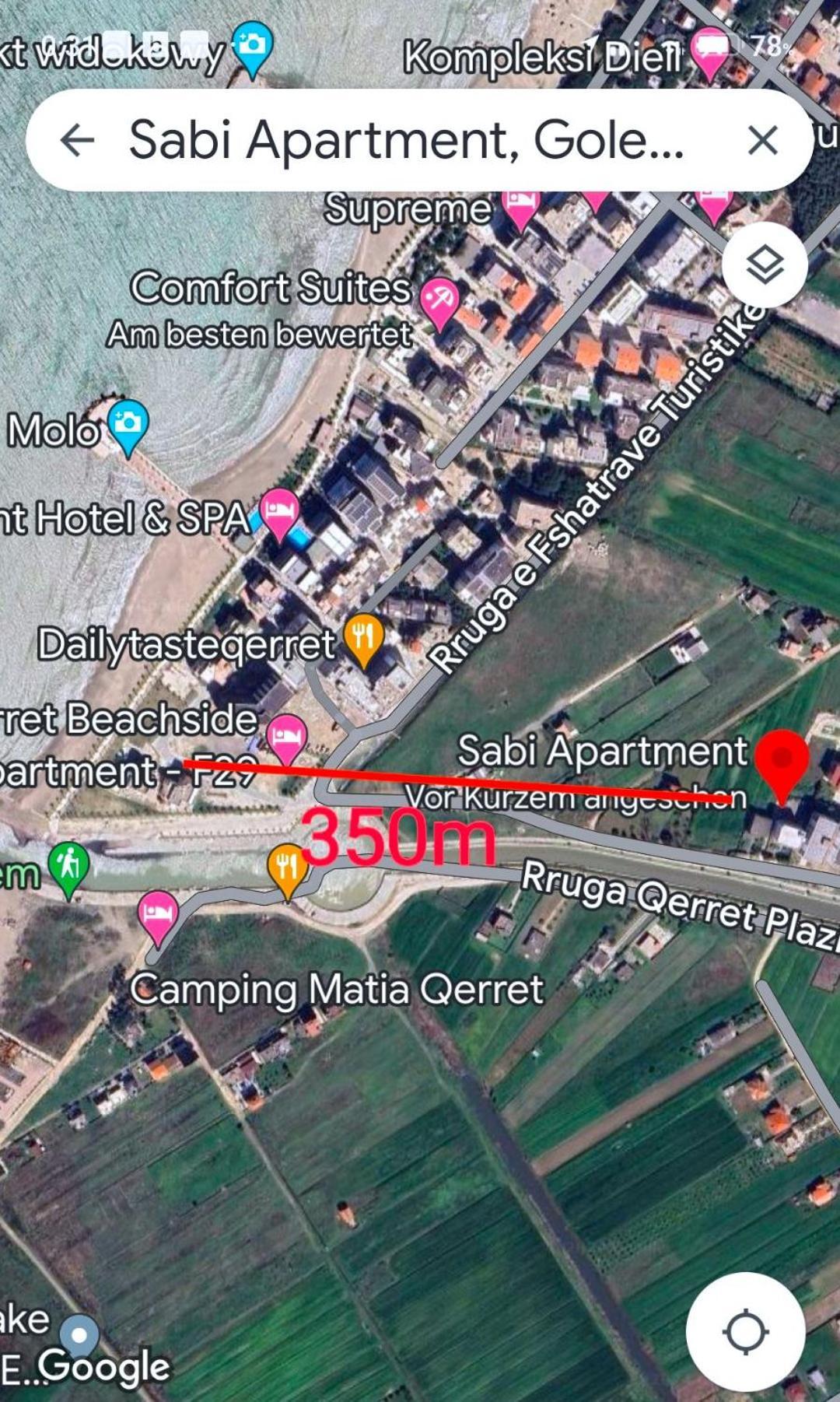 Sabi Apartment Golem Qerret 외부 사진